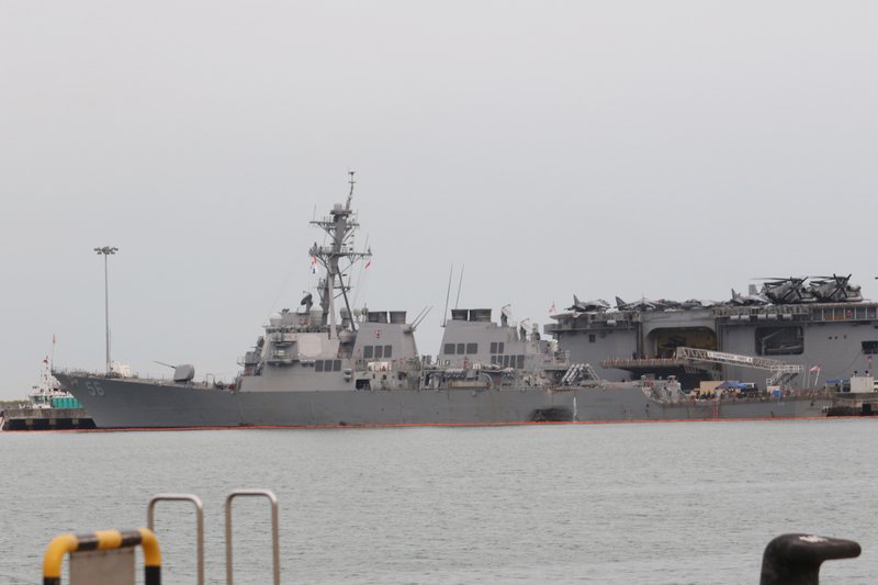 馬侃號艦上發現失蹤士兵 數量待確認