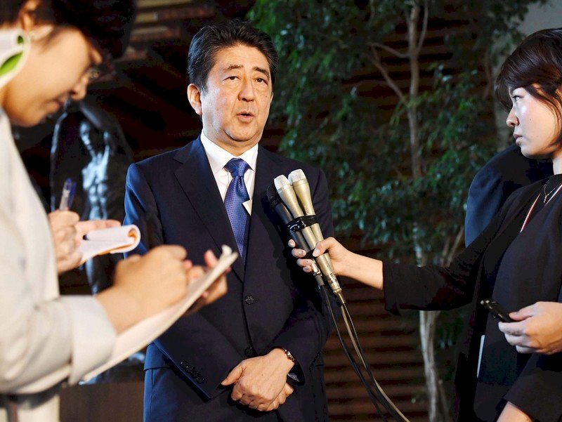 安倍可能28日解散國會 下月22日選舉