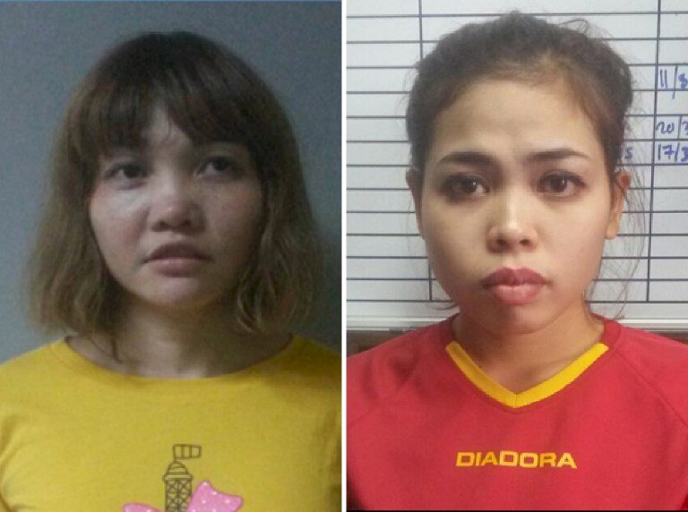 金正男案開庭 2涉案女子辯稱無罪
