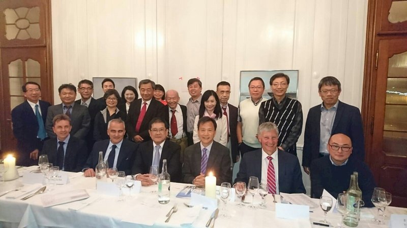 楊偉甫率團訪瑞士 盼跨國企業來台投資