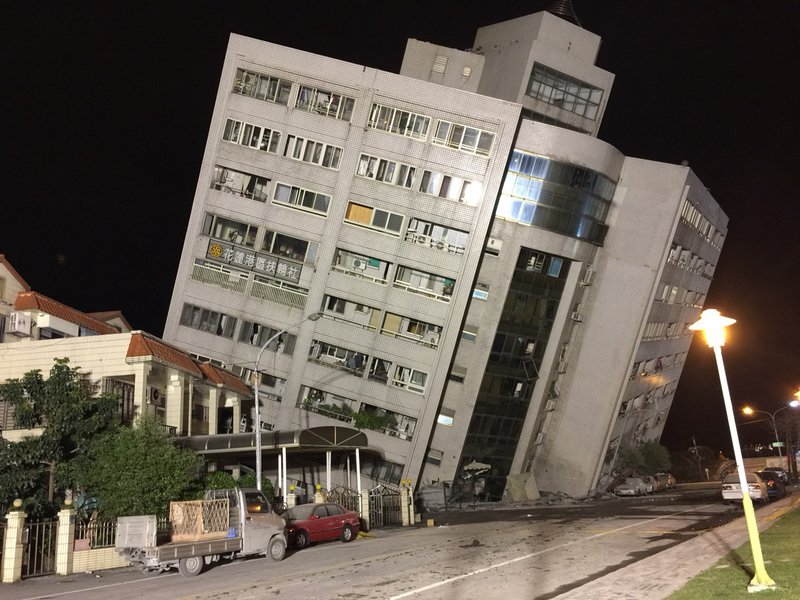 美媒關注台灣花蓮地震