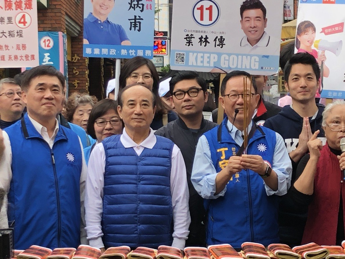 選戰倒數衝刺 丁守中推「投票救台灣」文宣