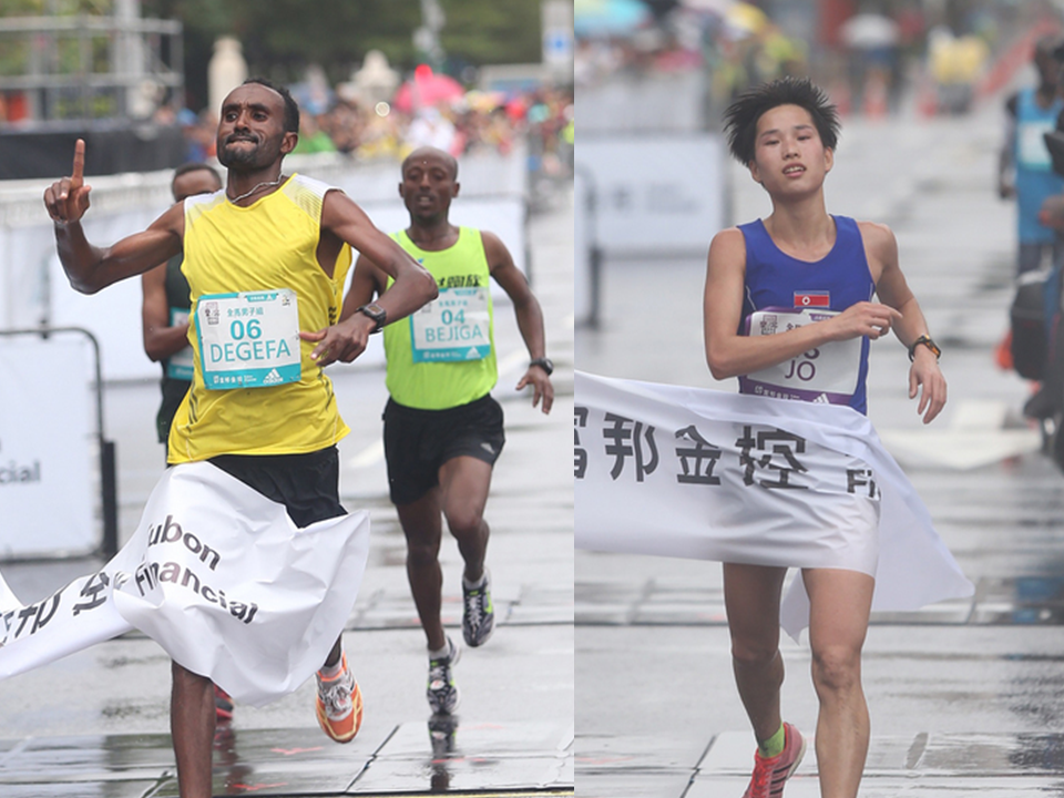 台北馬拉松 衣索比亞達格飛北韓朝銀玉奪冠