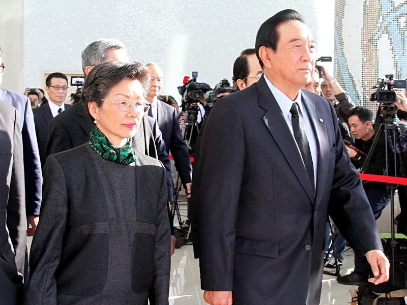 陳雲林弔唁江丙坤 張小月：對老友的個人追悼