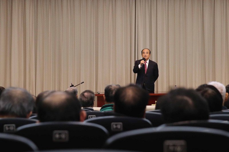 王金平：確定參加總統大選 &nbsp;因緣成熟正式宣布