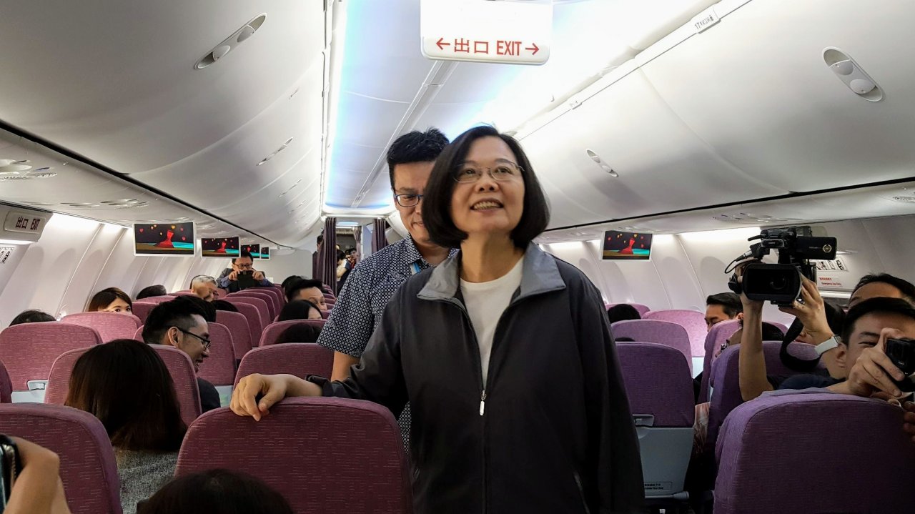 啟程訪太平洋友邦 總統：讓台灣努力被看見