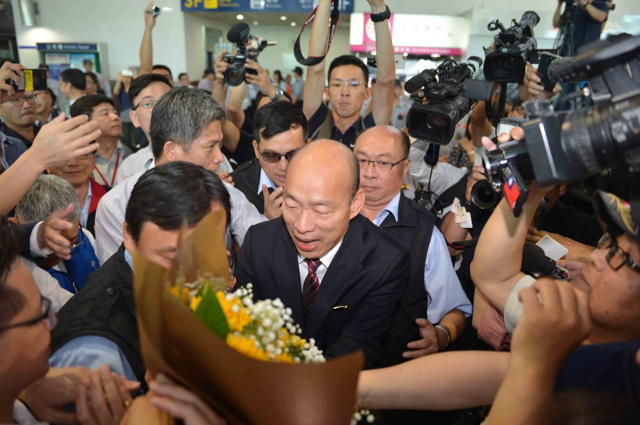 批賣台說非常無聊 韓國瑜：高雄市長有權力賣台嗎？