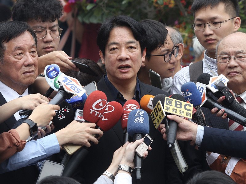 回應蔡總統喊團結 賴清德：君子之爭有助後續團結