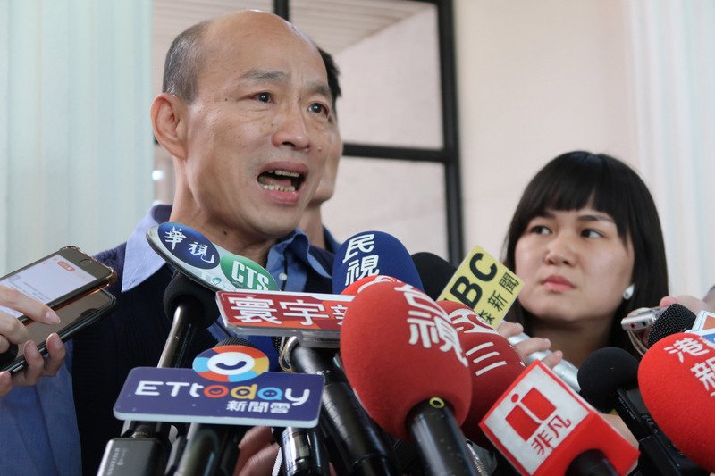 韓國瑜鬆口談選總統 當選高雄上班
