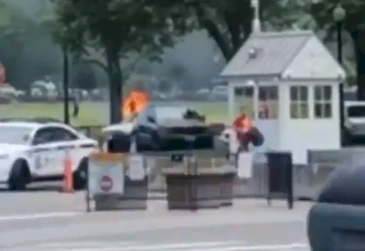 白宮外引火自焚男子 傷重不治死亡