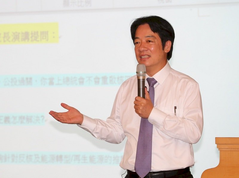 備戰政見會 賴清德啟動特訓模擬