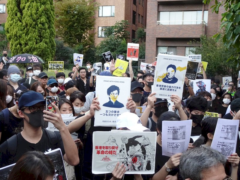 日本為什麼在香港問題和美國如此不同？