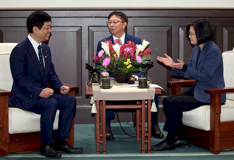 總統：台日開始洽談CPTPP 現在正是時機