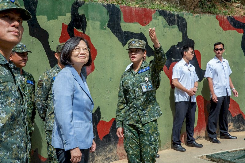 蔡總統：和平從來不是靠別人施捨 是靠自己捍衛