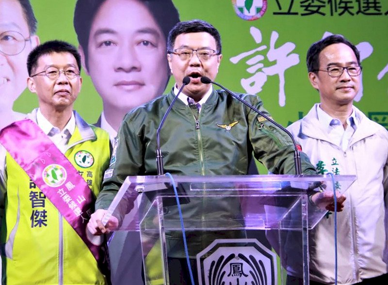 高雄站台 卓榮泰喊選戰四大戰略嗆韓流將不再