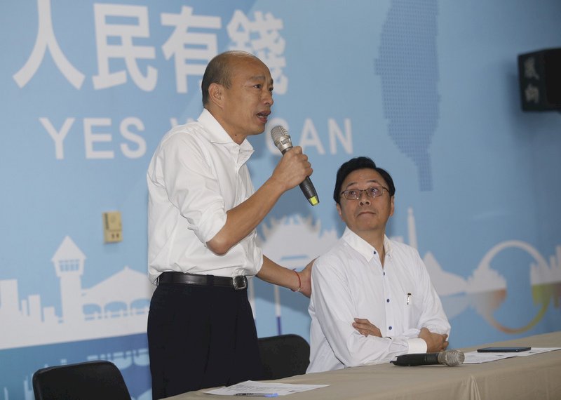「國政配」成局 韓國瑜：張善政一直是首選