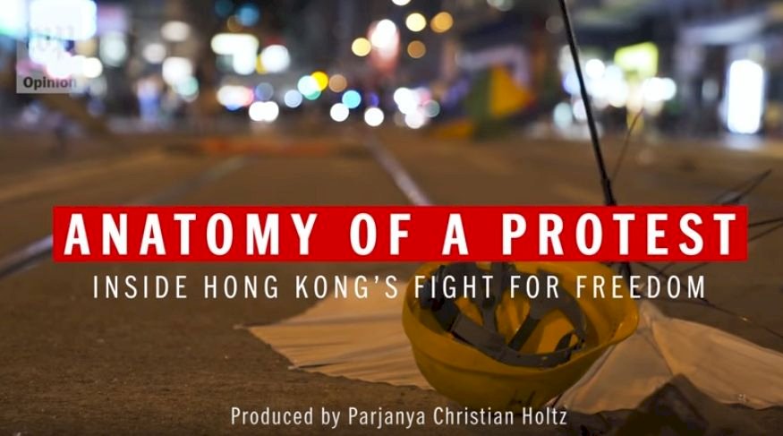 德國製片人用鏡頭紀錄香港抗爭