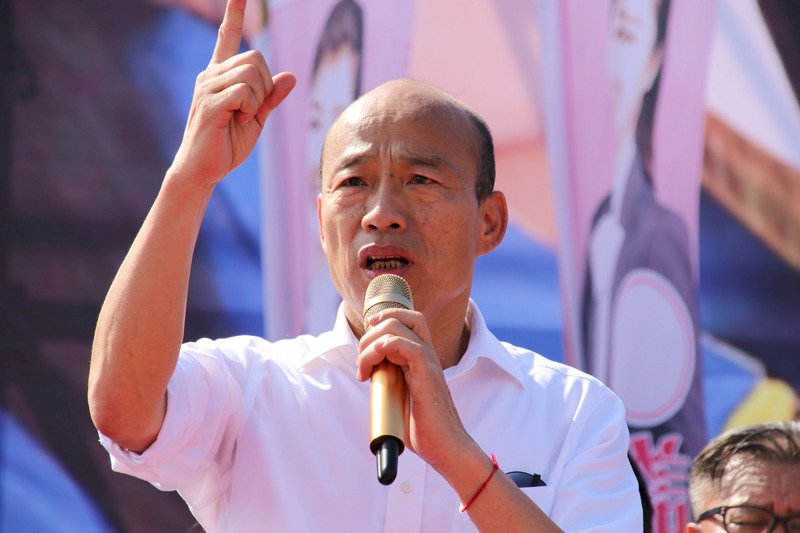 韓國瑜再邀辯論 盼與蔡總統「打乒乓」