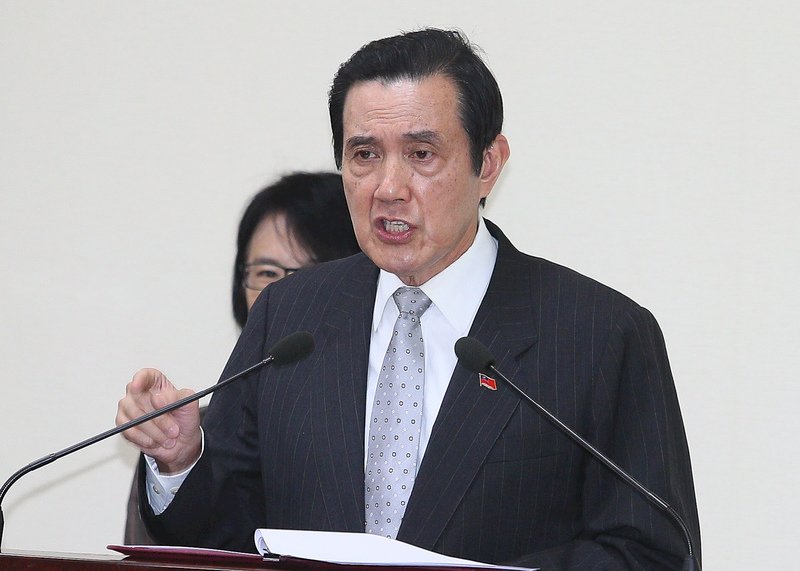 馬英九：勿讓台海步向戰爭 籲兩岸重回九二共識基礎