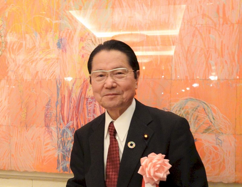 日台親善協會會長衛藤征士郎：歡迎蔡總統訪日