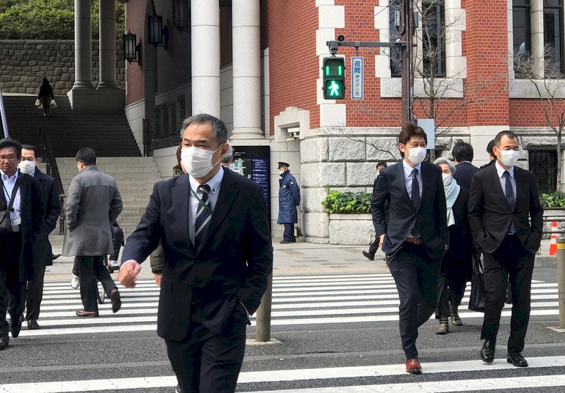 一罩難求 日本設跨部會口罩小組調度分配