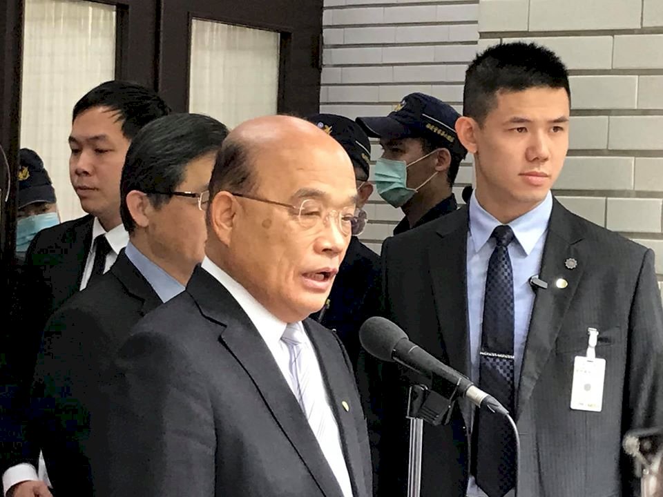 返台國人激增 蘇貞昌：要最嚴格自我要求