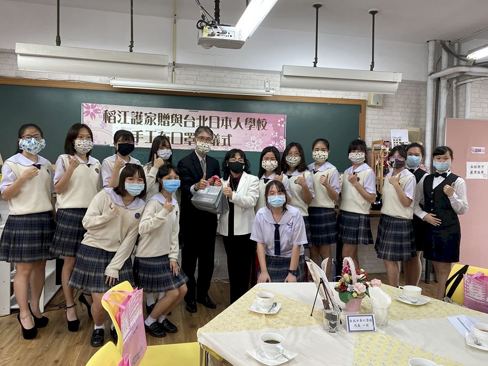 同學真有才！ 稻江護家做口罩&nbsp; 送日僑小學