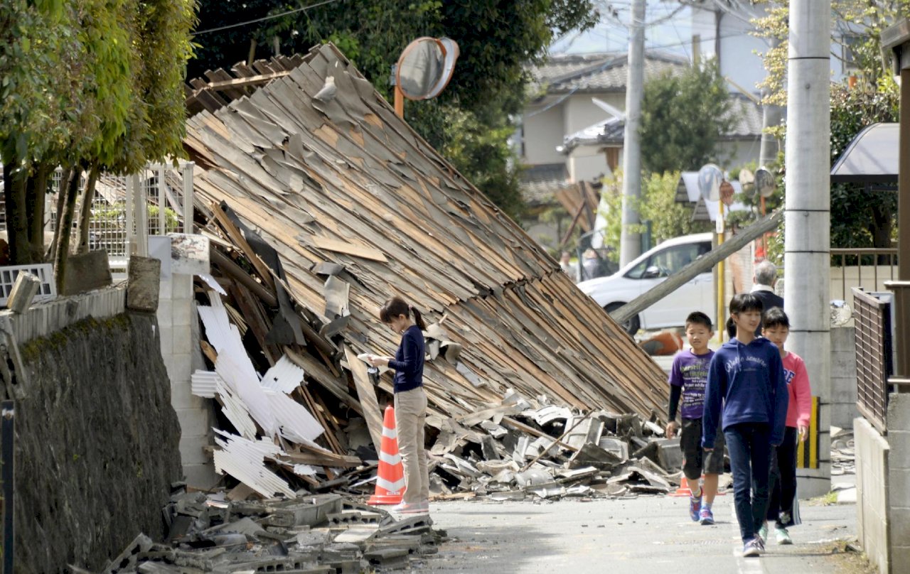 日本熊本大地震4週年 武漢肺炎為重建添不安