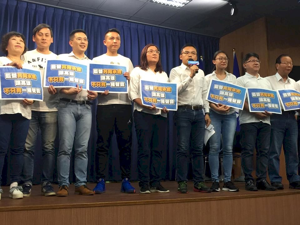 不放棄高雄 藍營民代連署聲明願拚輔選