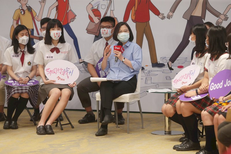 談主權維護 總統：最重要的是集體國民意志要堅定