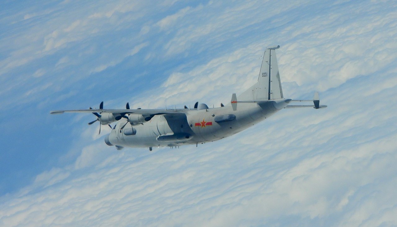 共軍一架運8反潛機擾台 11月以來第9度