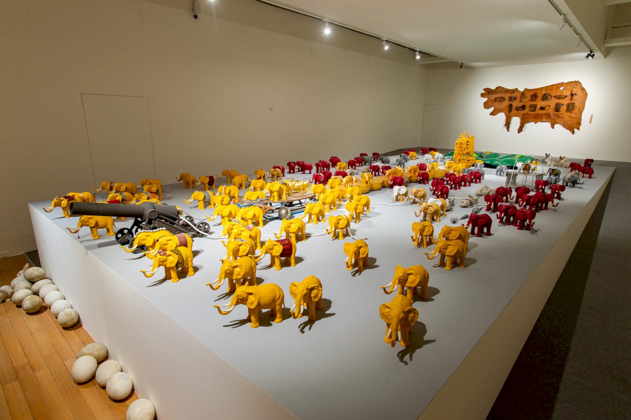 北美館「大遷徙：盧明德」個展 梳理藝術家50年創作歷程
