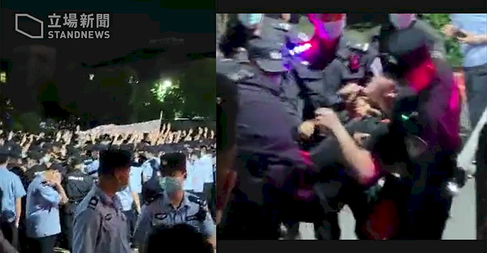 不滿被「降格」職業大學！江蘇學生維權 傳警暴力執法