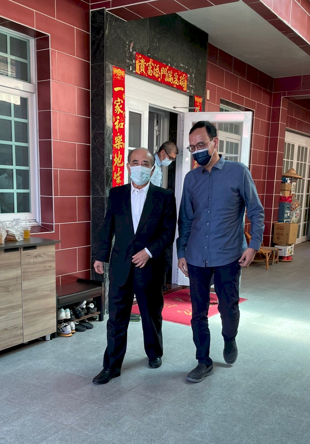 拜會王金平缺席公投宣講 朱立倫：之後有機會一定參加