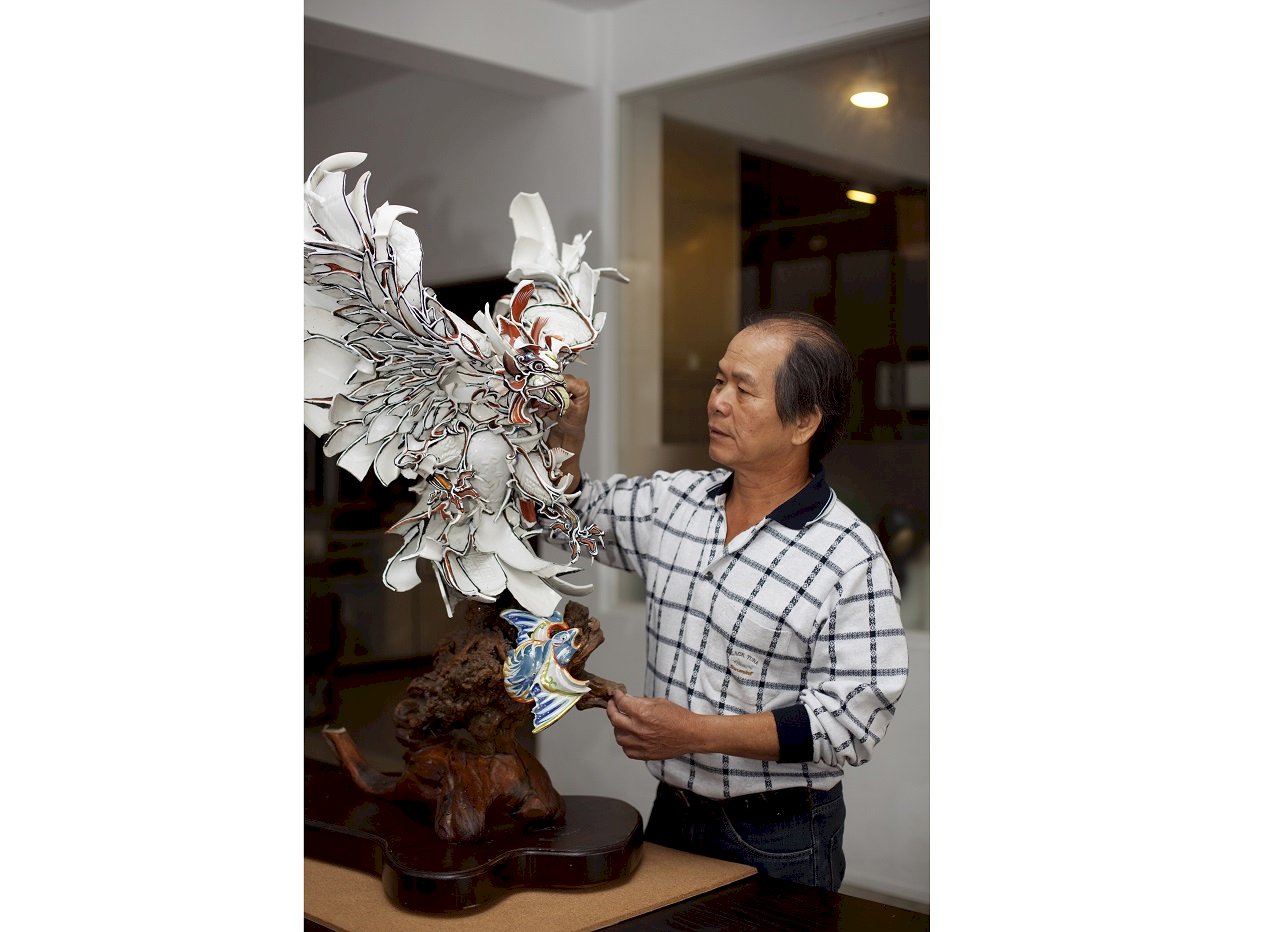 剪黏大師陳三火  獲「2021年國家工藝成就獎」