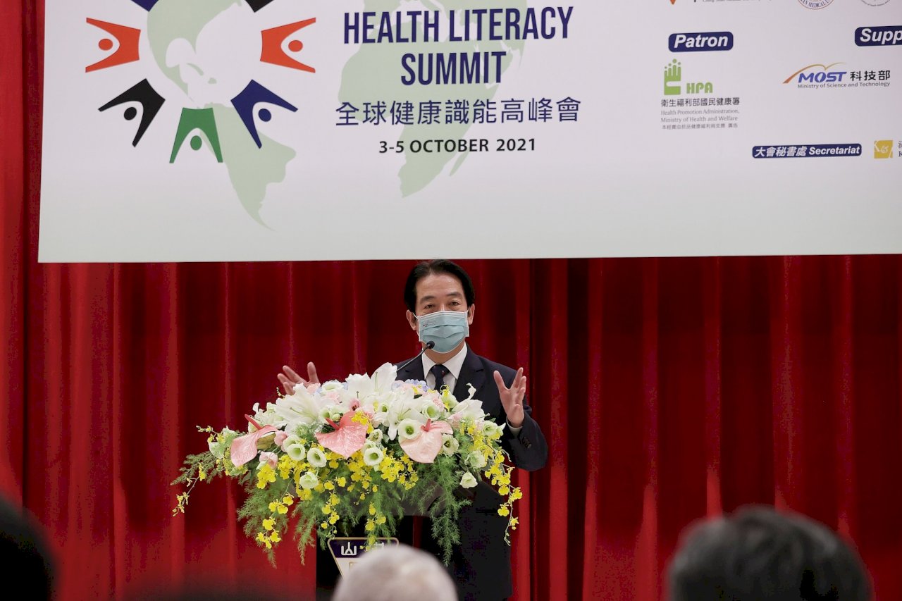 分享防疫策略 副總統：台灣有能力貢獻更多