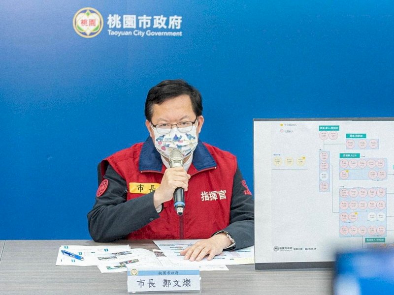 因應不明感染源 鄭文燦：八德、龍潭增設採檢站