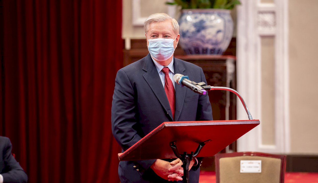 美參眾議員訪台表達支持 葛瑞姆：放棄台灣就等於放棄自由民主
