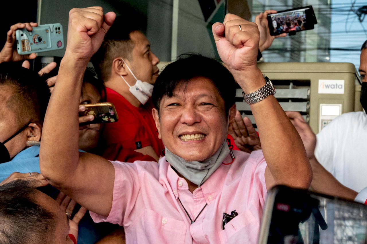 牽動美中菲關係 拜登祝賀小馬可仕勝選