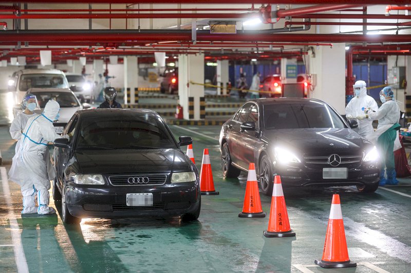 木柵機廠車來速單日僅229人採檢 3日將下線