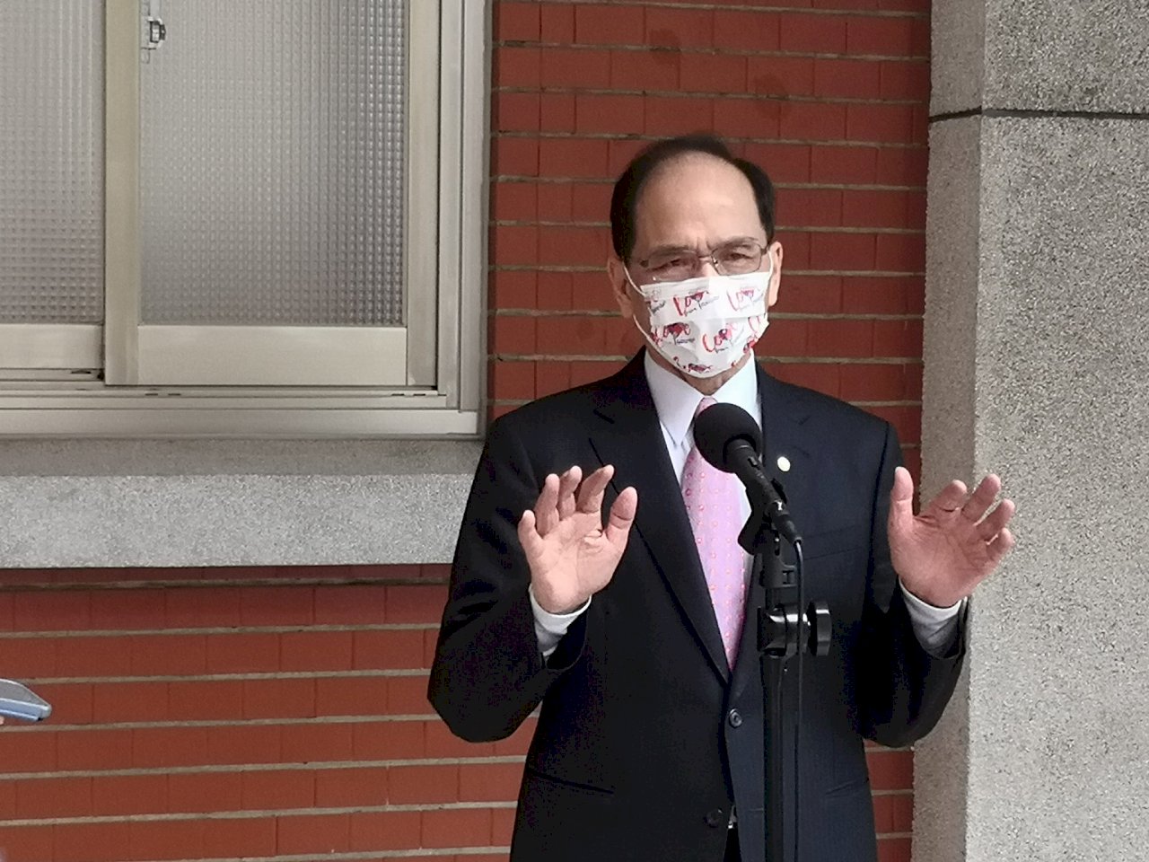 稱雲峰飛彈可以打到北京 游錫堃：訴求和平才能幸福