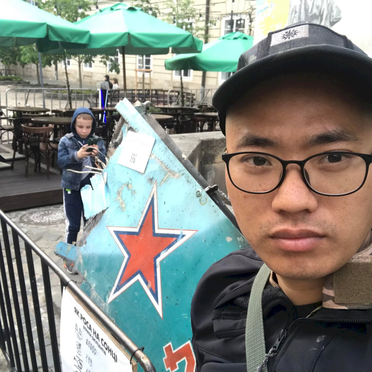 為人生留下紀念！&nbsp; 台美食外送員&nbsp; 烏克蘭從軍記
