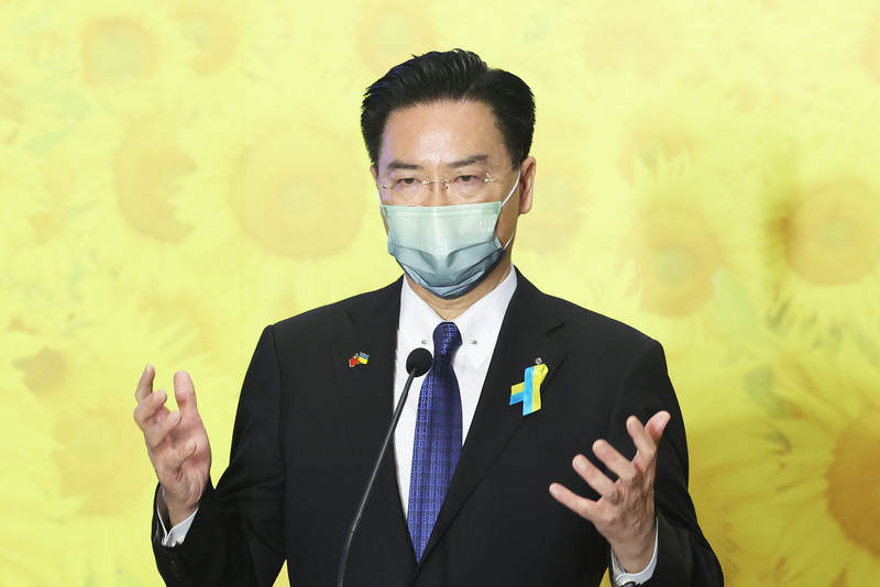 吳釗燮3聲明挺烏克蘭&nbsp; 將捐5600萬美元協助重建