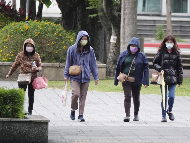 水氣稍減降雨趨緩 北台偏涼高溫不到20度