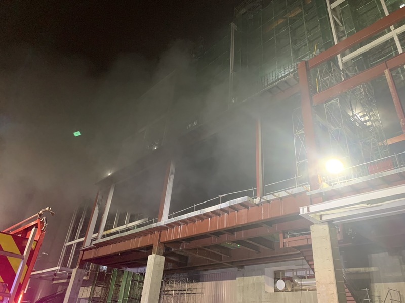 台積電竹南廠晚間傳火警&nbsp; 火勢已控制無人受困受傷