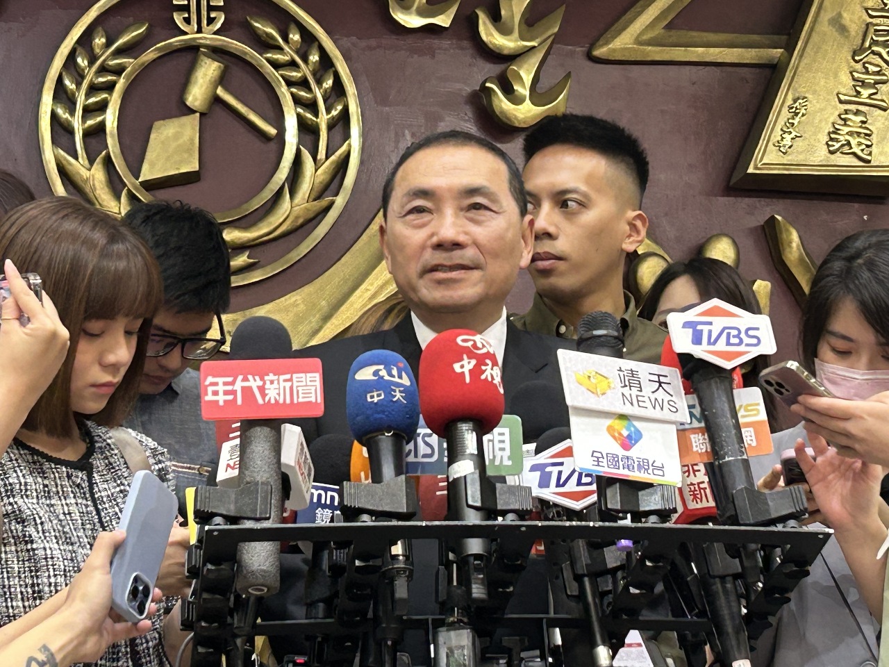 被藍營內定徵召選總統？ 侯友宜：尊重黨的規劃