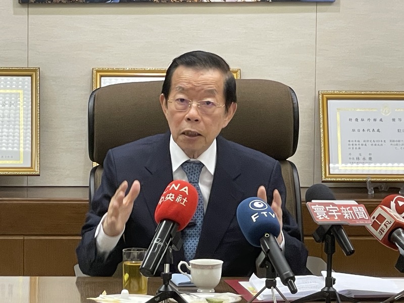 謝長廷：盼台海和平穩定成全世界共識
