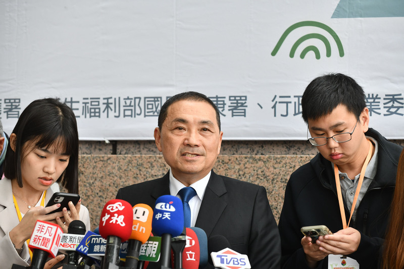 朱立倫將會郭侯 侯友宜：按照黨的規劃 全力配合