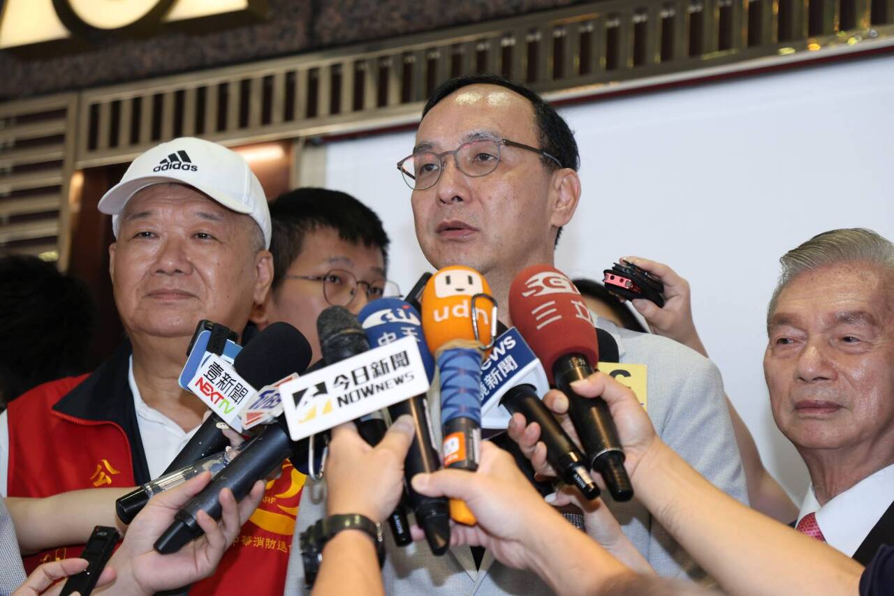 否認和侯團隊爆口角 朱立倫：要把造謠者找出來