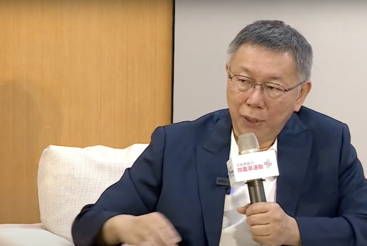 柯文哲倡世代和解吸長者票 再提跨黨溝通無礙